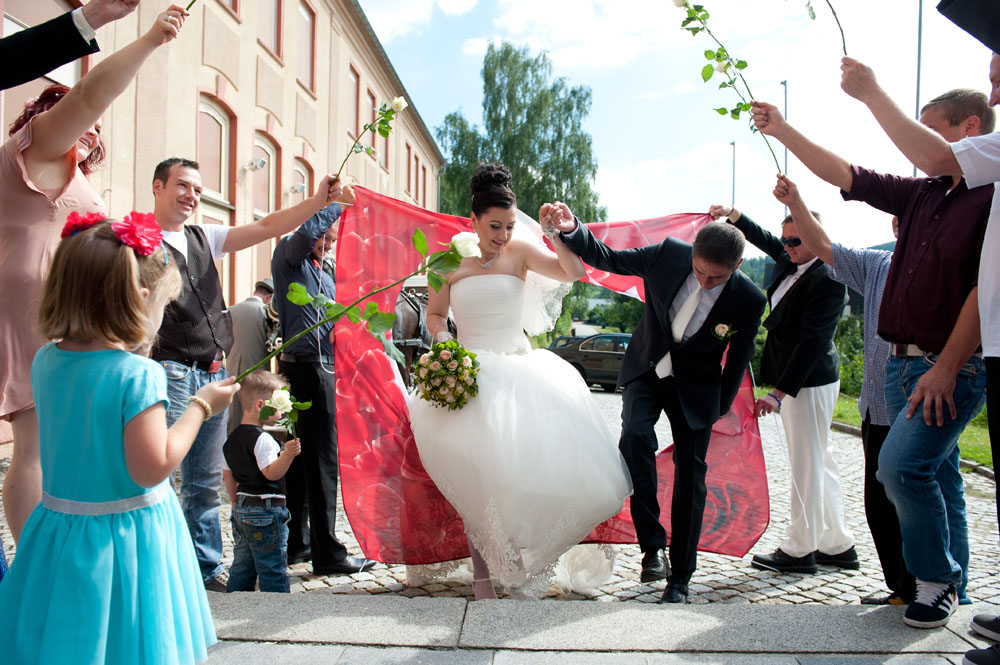 Zeremonie russische Hochzeit